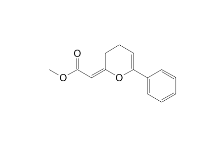 Methyl {2-[(E)-6'-phenyl-3',4'-dihydropyran-2'-ylidene]acetate