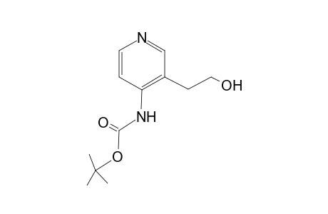N-[3-(2-hydroxyethyl)-4-pyridinyl]carbamic acid tert-butyl ester