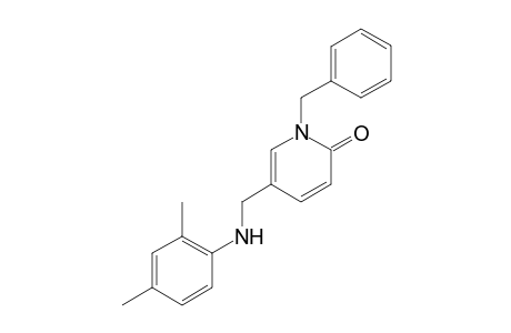 1-Benzyl-5-(((2,4-dimethylphenyl)amino)methyl)pyridin-2(1H)-one