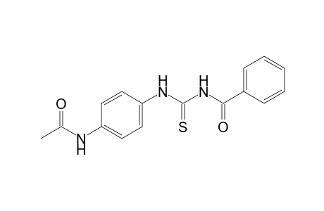 1-(p-acetamidophenyl)-3-benzoyl-2-thiourea