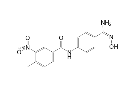 benzamide, N-[4-[(E)-amino(hydroxyimino)methyl]phenyl]-4-methyl-3-nitro-