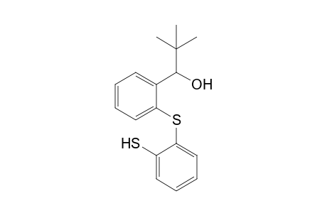2,2-Dimethyl-1-[2-(2-sulfanylphenylsulfanyl)phenyl]-1-propanol