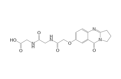 acetic acid, [[[[[(1,2,3,9-tetrahydro-9-oxopyrrolo[2,1-b]quinazolin-7-yl)oxy]acetyl]amino]acetyl]amino]-