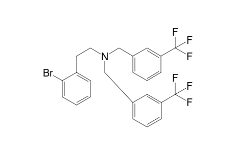 N,N-Bis(3-trifluoromethylbenzyl)-2-bromobenzeneethanamine