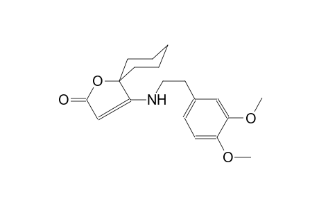 4-[2-(3,4-Dimethoxy-phenyl)-ethylamino]-1-oxa-spiro[4.5]dec-3-en-2-one