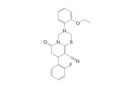 2H,6H-pyrido[2,1-b][1,3,5]thiadiazine-9-carbonitrile, 3-(2-ethoxyphenyl)-8-(2-fluorophenyl)-3,4,7,8-tetrahydro-6-oxo-