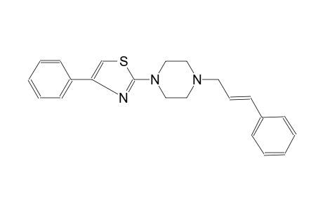 piperazine, 1-[(2E)-3-phenyl-2-propenyl]-4-(4-phenyl-2-thiazolyl)-