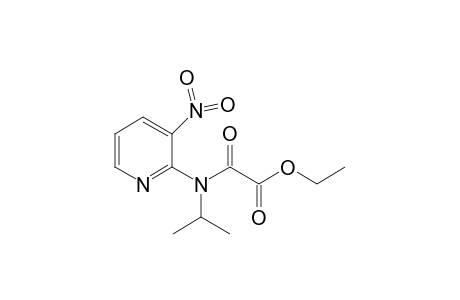 Ethyl 2-[N-isopropyl-3'-nitro-2'-pyridyl)amino]-2-oxoacetate