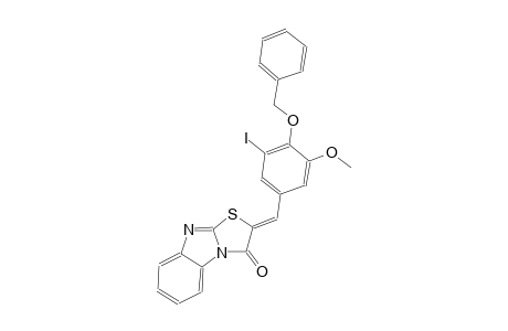(2Z)-2-[4-(benzyloxy)-3-iodo-5-methoxybenzylidene][1,3]thiazolo[3,2-a]benzimidazol-3(2H)-one
