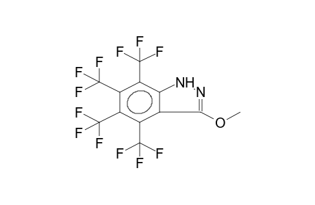 3-METHOXY-4,5,6,7-TETRAKIS(TRIFLUOROMETHYL)INDAZOLE