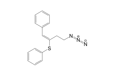 (E)-4-Azido-1-phenyl-2-(phenylthio)but-1-ene