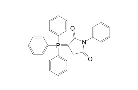 N-phenyl-2-(triphenylphosphoranylidene)succinimide