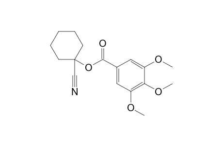 1'-Cyanocyclohexyl 3,4,5-trimethoxybenzoate