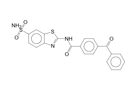 N-[6-(Aminosulfonyl)-1,3-benzothiazol-2-yl]-4-benzoylbenzamide