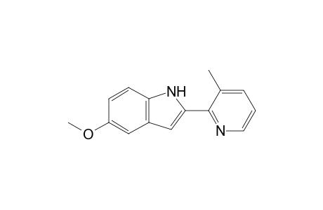 5-Methoxy-2-(3-methyl-2-pyridyl)-1H-indole