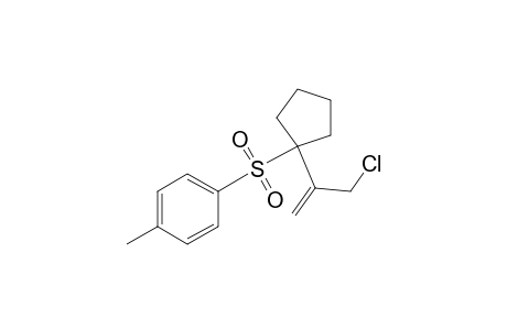 1-[1-(3-chloranylprop-1-en-2-yl)cyclopentyl]sulfonyl-4-methyl-benzene