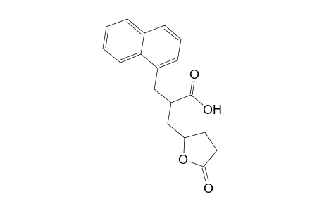2-Furanpropanoic acid, tetrahydro-.alpha.-(1-naphthalenylmethyl)-5-oxo-