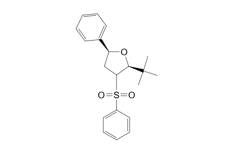 2,5-cis-2-(tert-Butyl)-5-phenyl-3-phenylsulfonyl tetrahydrofuran