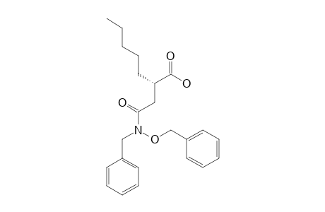 (R)-(+)-2-(N-BENZYL-N-BENZYLOXYCARBAMOYLMETHYL)-HEPTANOIC-ACID;MAJOR-ISOMER
