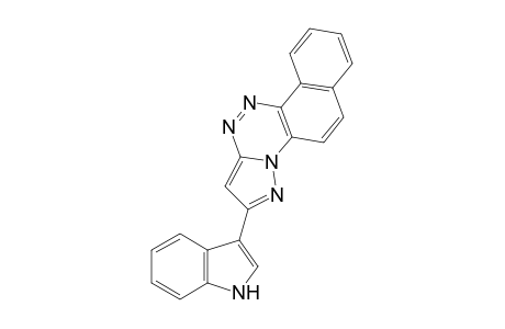 2-(1H-indol-3-yl)naphtho[2,1-e]pyrazolo[5,1-c][1,2,4]triazine