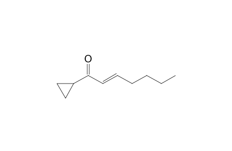 (E)-1-cyclopropyl-2-hepten-1-one