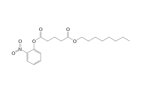 Glutaric acid, 2-nitrophenyl octyl ester