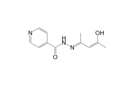 4-pyridinecarboxylic acid, 2-[(E,2Z)-3-hydroxy-1-methyl-2-butenylidene]hydrazide