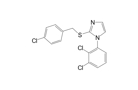 4-Chlorobenzyl 1-(2,3-dichlorophenyl)-1H-imidazol-2-yl sulfide