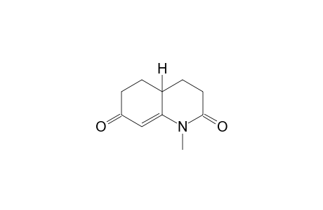 1-methyl-4,4a,5,6-tetrahydro-2,7(1H,3H)-quinolinedione