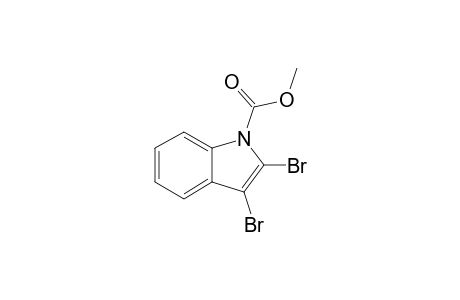 2,3-DIBROMO-1-CARBOMETHOXYINDOLE