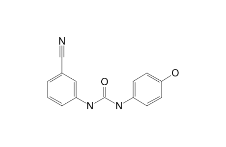 3-(3-cyanophenyl)-1-(4-hydroxyphenyl)urea