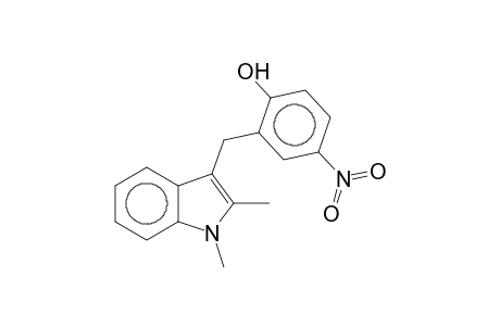 2-(1,2-Dimethyl-1H-indol-3-ylmethyl)-4-nitrophenol