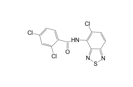 2,4-Dichloro-N-(5-chloro-2,1,3-benzothiadiazol-4-yl)benzamide