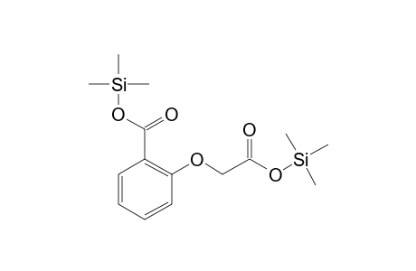 2-(Carboxymethoxy)benzoic acid, 2tms