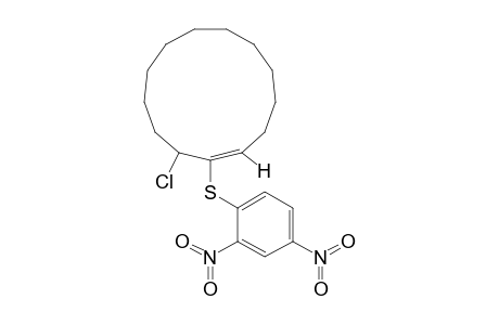 E-3-CHLORO-1-CYCLOTRIDECEN-2-YL-2',4'-DINITROPHENYL-SULPHIDE