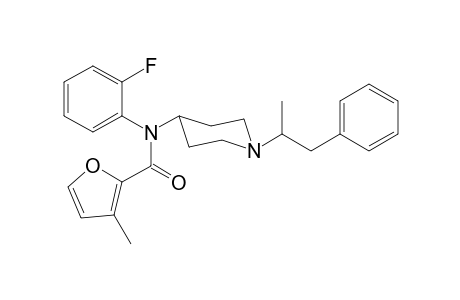 N-2-Fluorophenyl-3-methyl-N-[1-(1-phenylpropan-2-yl)piperidin-4-yl]furan-2-carboxamide