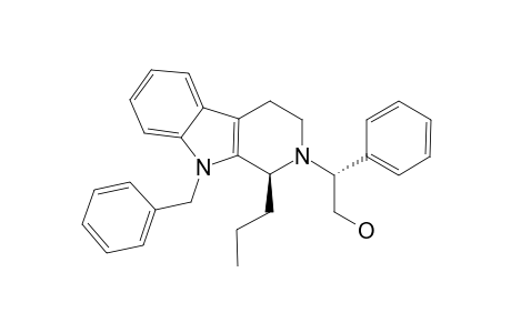 (S)-9-Benzyl-2-[(R)-2-hydroxy-1-phenylethyl]-1-propyl-1,2,3,4-tetrahydropyrido[3,4-b]indole