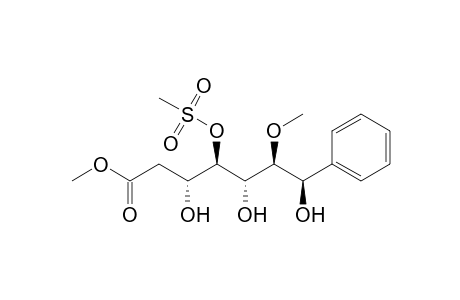 Methyl (3R,4R,5S,6S,7R)-3,5,7-Trihydroxy-6-methoxy-4-[(methylsulfonyl)oxy]-7-phenylheptanoate