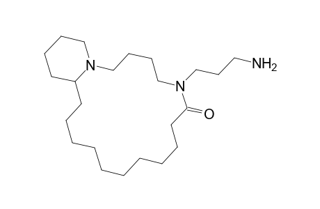 2H-Pyrido[1,2-f][1,6]diazacyclooctadecin-11(6H)-one, 10-(3-aminopropyl)octadecahydro-, (R)-