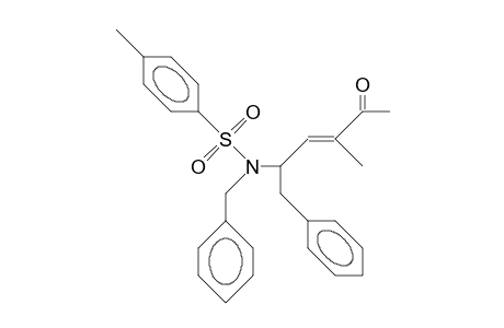 (E)-5-(N-Benzyl-4-toluenesulfonamido)-3-methyl-6-phenyl-hex-3-en-2-one