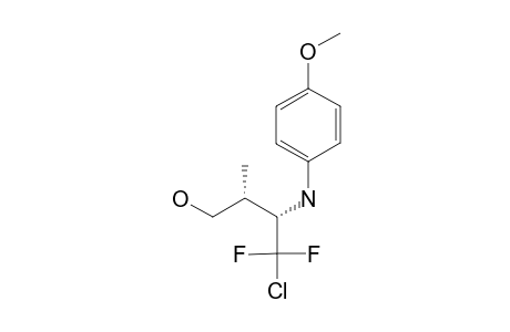 (2S,3S)-3-(4-METHOXYPHENYLAMINO)-4-CHLORO-4,4-DIFLUORO-2-METHYLBUTAN-1-OL