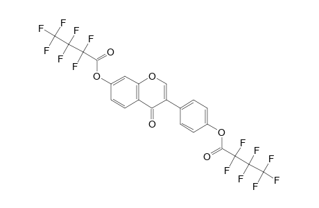 Daidzein, bis(heptafluorobutyrate)