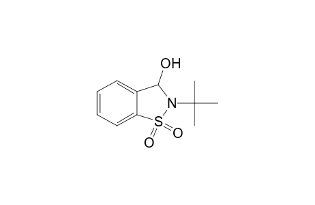 2,3-Dihydro-2-t-butyl-3-hydroxybenzisothiazole-1,1-dioxide