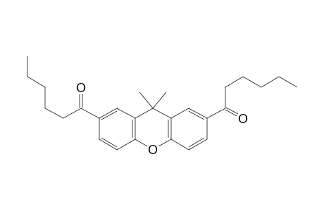 2,7-Di-n-hexanoyl-9,9-dimethylxanthene
