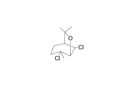 (1RS,2RS,5SR,8SR)-2,8-DICHLORO-2,6,6-TRIMETHYL-7-OXABICYCLO-[3.2.1]-OCTANE