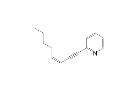 (Z)-1-(2-Pyridyl)oct-3-en-1-yne