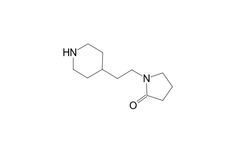 2-Pyrrolidinone, 1-[2-(4-piperidinyl)ethyl]-