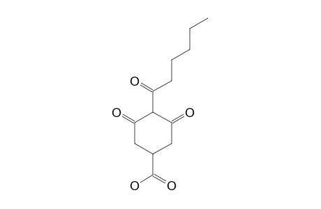 2-HEXANOYL-5-CARBOXY-CYClOHEXANE-1,3-DIONE