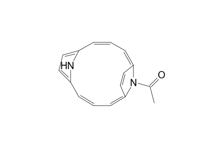 15,16-Diazatricyclo[10.2.1.1(5,8)]hexadeca-1,3,5,7,9,11,13-heptaene, 15-acetyl-
