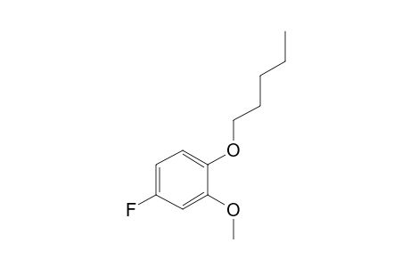 4-Fluoro-2-methoxyphenol, pentyl ether